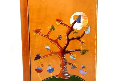 carpeta profesores cuero personalizada